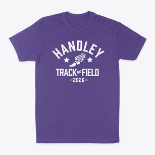 Handley World School Track and Field Classic Dad T-Shirt