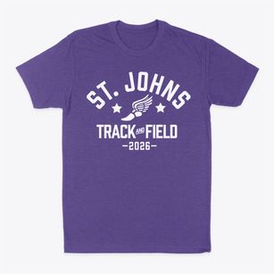 Saint Johns Lutheran School Track and Field Classic Dad T-Shirt