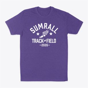 Sumrall High School Track and Field Classic Dad T-Shirt