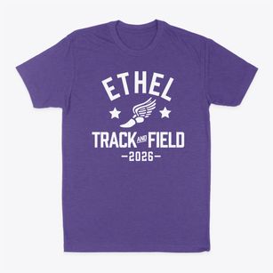 Ethel High School Track and Field Classic Dad T-Shirt