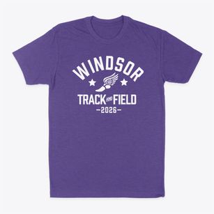 Windsor Middle School Track and Field Classic Dad T-Shirt