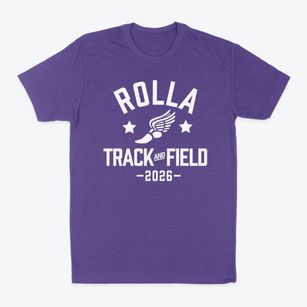 Rolla Junior High School Track and Field Classic Dad T-Shirt
