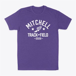 Mitchell Elementary School Track and Field Classic Dad T-Shirt