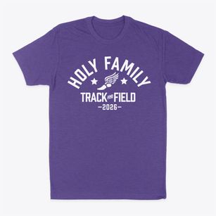 Holy Family School Track and Field Classic Dad T-Shirt