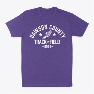 Dawson County District 16 School Track and Field Classic Dad T-Shirt