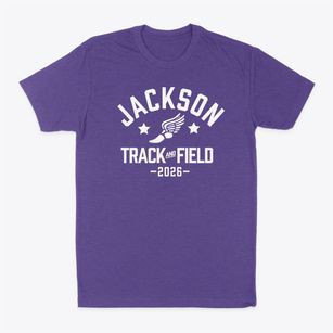 Jackson Elementary School Track and Field Classic Dad T-Shirt