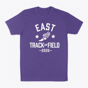 West Seneca East High School Track and Field Classic Dad T-Shirt