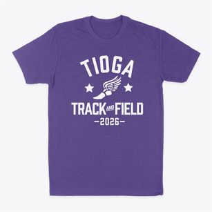 Tioga Center Christian School Track and Field Classic Dad T-Shirt
