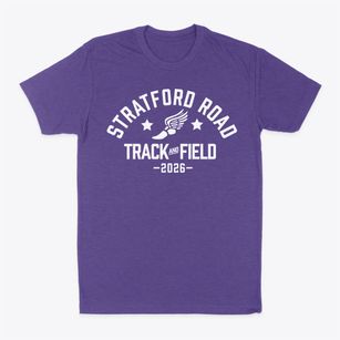 Stratford Road Elementary School Track and Field Classic Dad T-Shirt