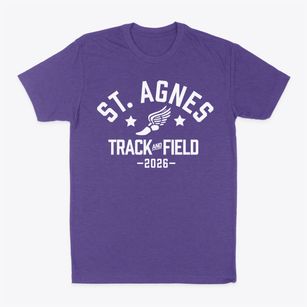 Saint Agnes School Track and Field Classic Dad T-Shirt