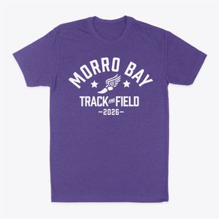 Morro Bay High School Track and Field Classic Dad T-Shirt