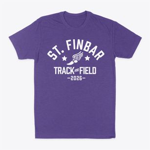 Saint Finbar Elementary School Track and Field Classic Dad T-Shirt