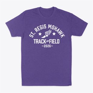 Saint Regis Mohawk Elementary School Track and Field Classic Dad T-Shirt