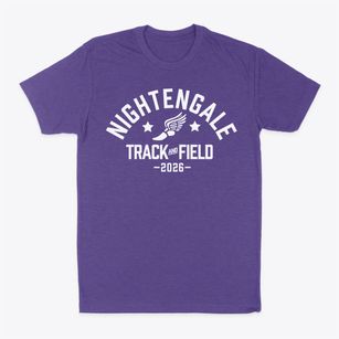 Nightengale Elementary School Track and Field Classic Dad T-Shirt