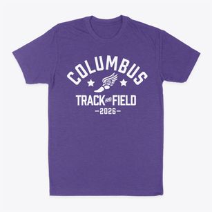 Christopher Columbus High School Track and Field Classic Dad T-Shirt