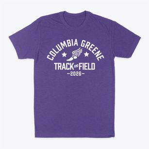 Columbia Greene Educational Center Track and Field Classic Dad T-Shirt