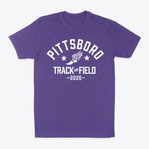 Pittsboro Elementary School Track and Field Classic Dad T-Shirt