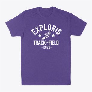 Exploris Middle School Track and Field Classic Dad T-Shirt