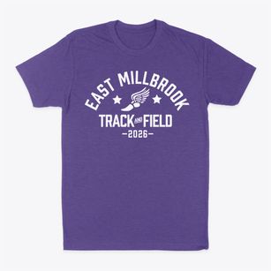 East Millbrook Middle School Track and Field Classic Dad T-Shirt