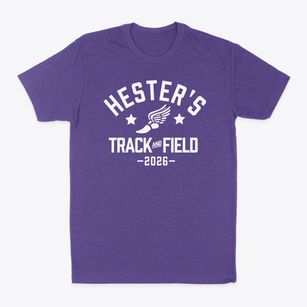 Hester's Creative School 7 Track and Field Classic Dad T-Shirt