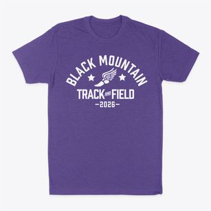 Black Mountain Elementary School Track and Field Classic Dad T-Shirt