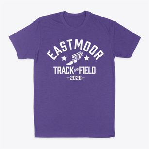 Eastmoor Middle School Track and Field Classic Dad T-Shirt