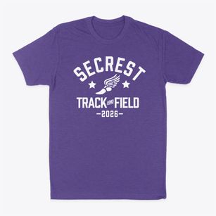 Secrest Elementary School Track and Field Classic Dad T-Shirt