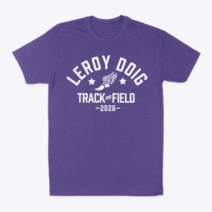 Leroy Doig Middle School Track and Field Classic Dad T-Shirt