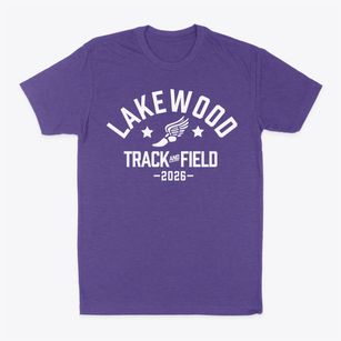 Lakewood Middle School Track and Field Classic Dad T-Shirt
