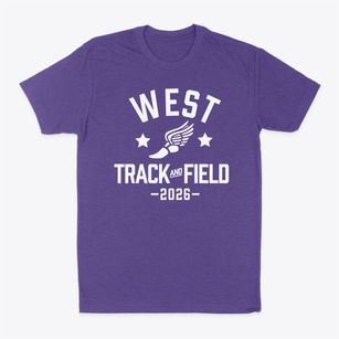 West Elementary School Track and Field Classic Dad T-Shirt