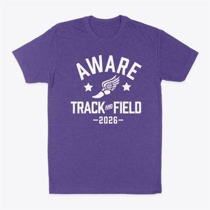 Aware High School Track and Field Classic Dad T-Shirt