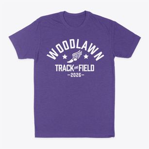 Woodlawn School Track and Field Classic Dad T-Shirt