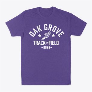 Oak Grove Elementary School Track and Field Classic Dad T-Shirt