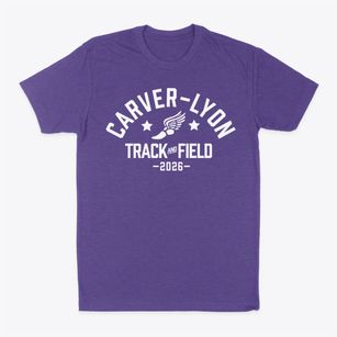 Carver-lyon Elementary School Track and Field Classic Dad T-Shirt