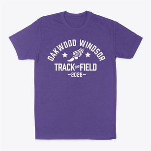 Oakwood Windsor Elementary School Track and Field Classic Dad T-Shirt