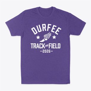 Durfee Elementary School Track and Field Classic Dad T-Shirt
