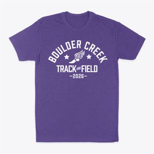 Boulder Creek School Track and Field Classic Dad T-Shirt