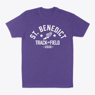 Saint Benedict School Track and Field Classic Dad T-Shirt