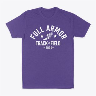 Full Armor Christian Academy Track and Field Classic Dad T-Shirt