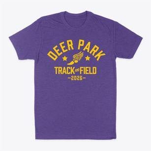 Deer Park Junior High School Track and Field Classic Dad T-Shirt