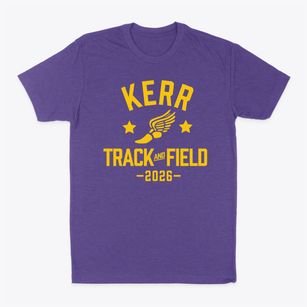 Kerr Elementary School Track and Field Classic Dad T-Shirt