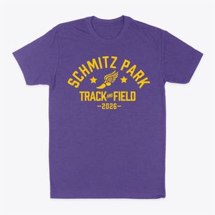 Schmitz Park Elementary School Track and Field Classic Dad T-Shirt
