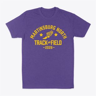 Martinsburg North Middle School Track and Field Classic Dad T-Shirt