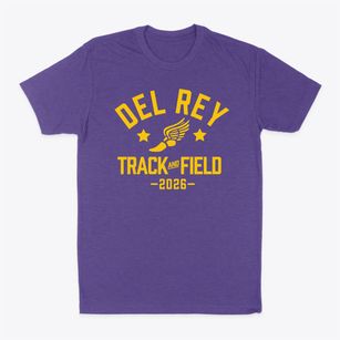 Del Rey High School Track and Field Classic Dad T-Shirt