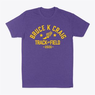 Bruce K Craig Elementary School Track and Field Classic Dad T-Shirt