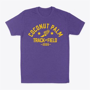 Coconut Palm Elementary School Track and Field Classic Dad T-Shirt