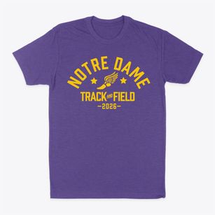 Notre Dame Academy Track and Field Classic Dad T-Shirt