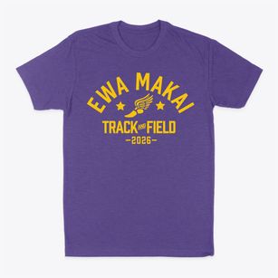 Ewa Makai Middle School Track and Field Classic Dad T-Shirt