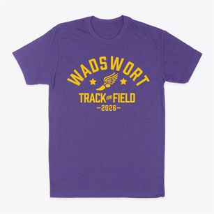 Wadsworth Child Parent Center Track and Field Classic Dad T-Shirt