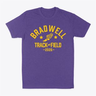 Bradwell School Of Excellence Track and Field Classic Dad T-Shirt